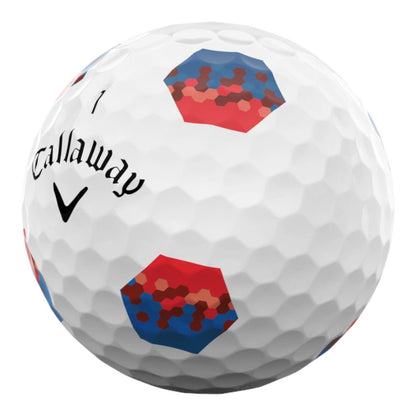 Callaway 2024 Chrome Soft Trutrack Golf Balls | Blue/Red