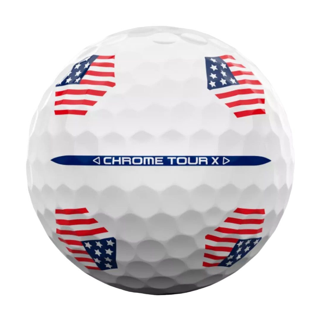 Callaway 2024 Chrome Tour X Trutrack USA Golf Balls