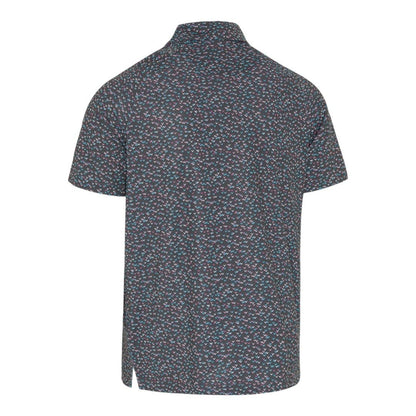 Callaway All Over Chev Confetti Print Golf Polo Shirt CGKSE0A3