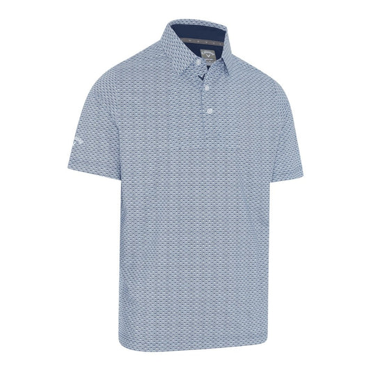 Callaway All Over Trademark Print Golf Shirt CGKFD052