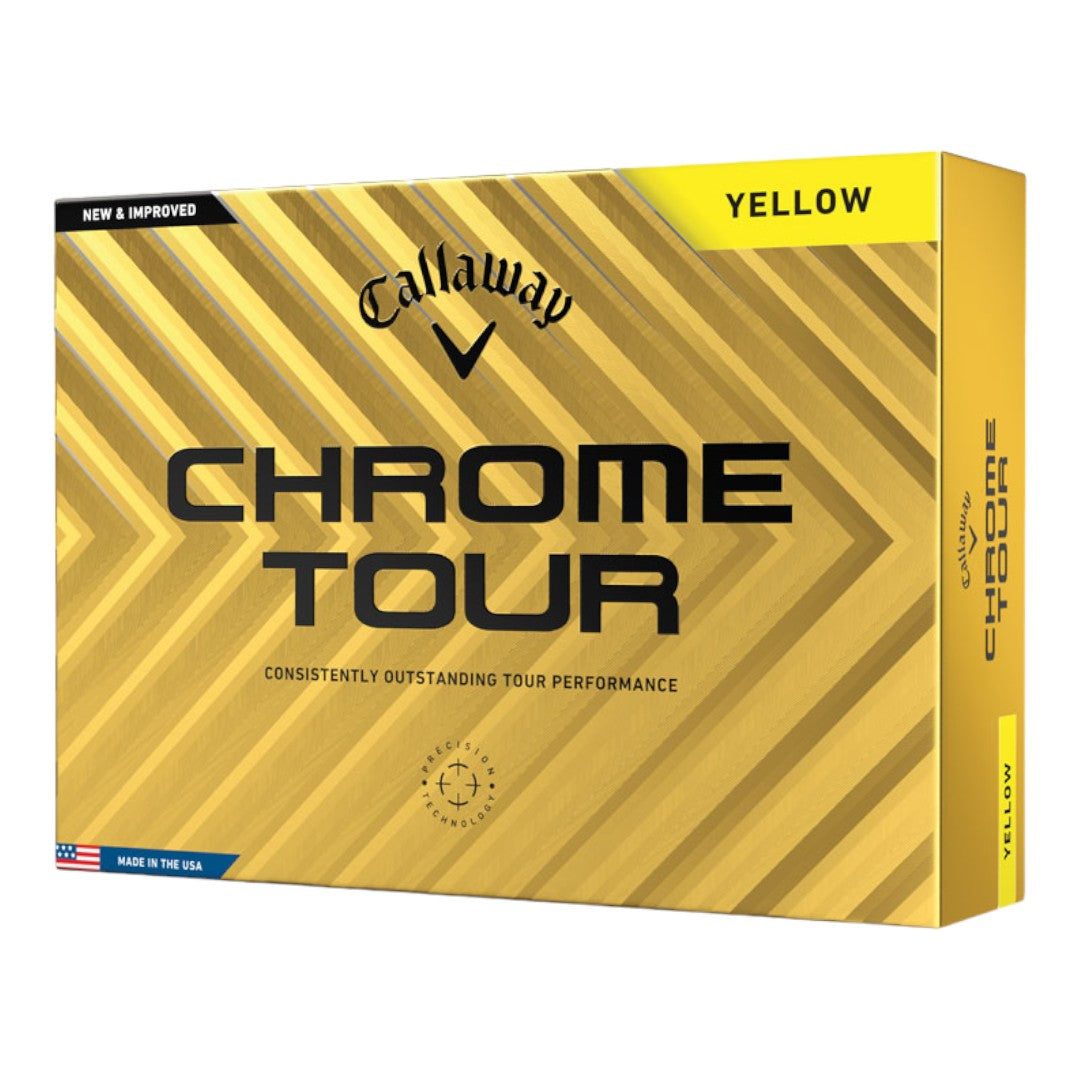 Callaway Chrome Soft 2024 Golf Balls | Yellow