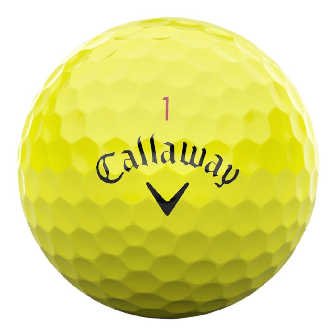 Callaway Chrome Soft 2024 Golf Balls | Yellow