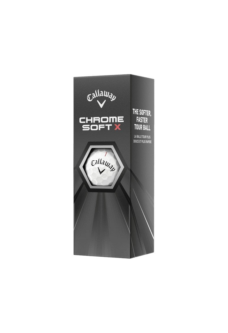 Callaway Chrome Soft X Golf Balls | White