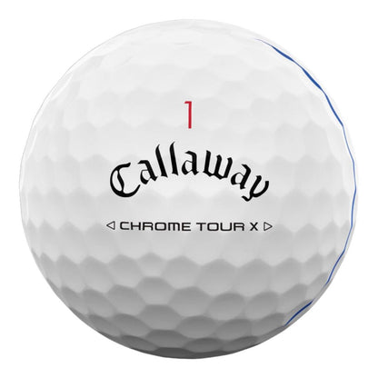 Callaway Chrome Tour X Triple Track Golf Balls | Holiday 2 Dozen