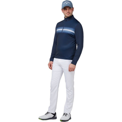 Callaway Energy Stripe Print 1/4 Zip Golf Mid Layer CGKSD0D8