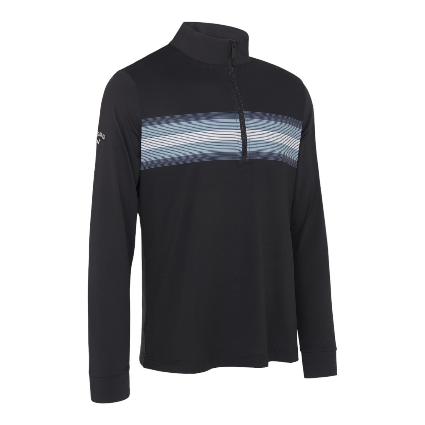 Callaway Energy Stripe Print 1/4 Zip Golf Mid Layer CGKSD0D8