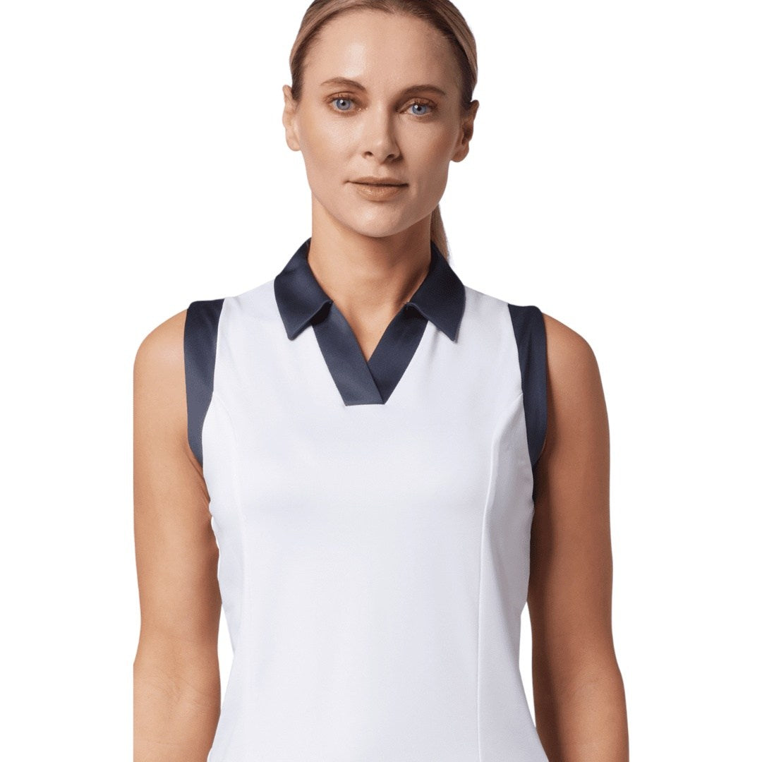 Callaway Ladies Colour Block Golf Polo Shirt CGKSD034