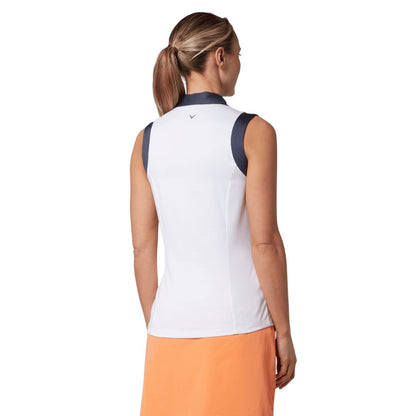 Callaway Ladies Colour Block Golf Polo Shirt CGKSD034