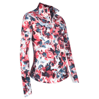 Callaway Ladies Floral Sun Protection Golf Top CGKSD013
