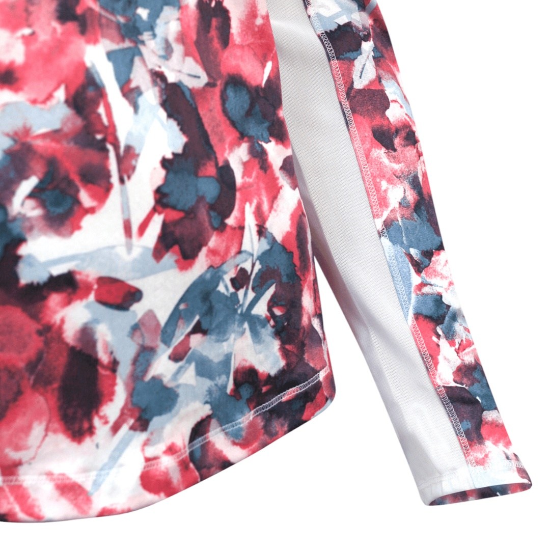 Callaway Ladies Floral Sun Protection Golf Top CGKSD013