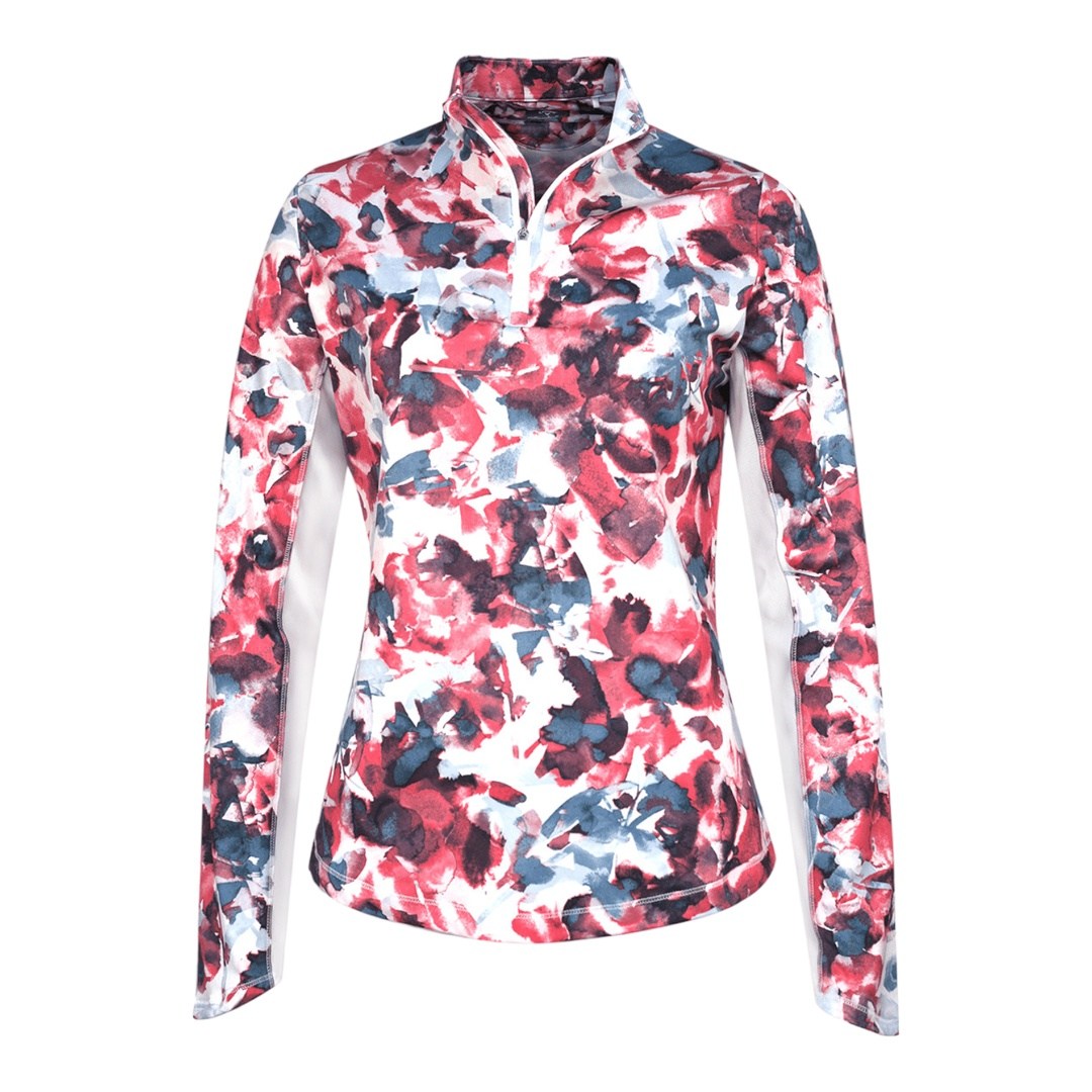 Callaway Ladies Floral Sun Protection Golf Top CGKSD013
