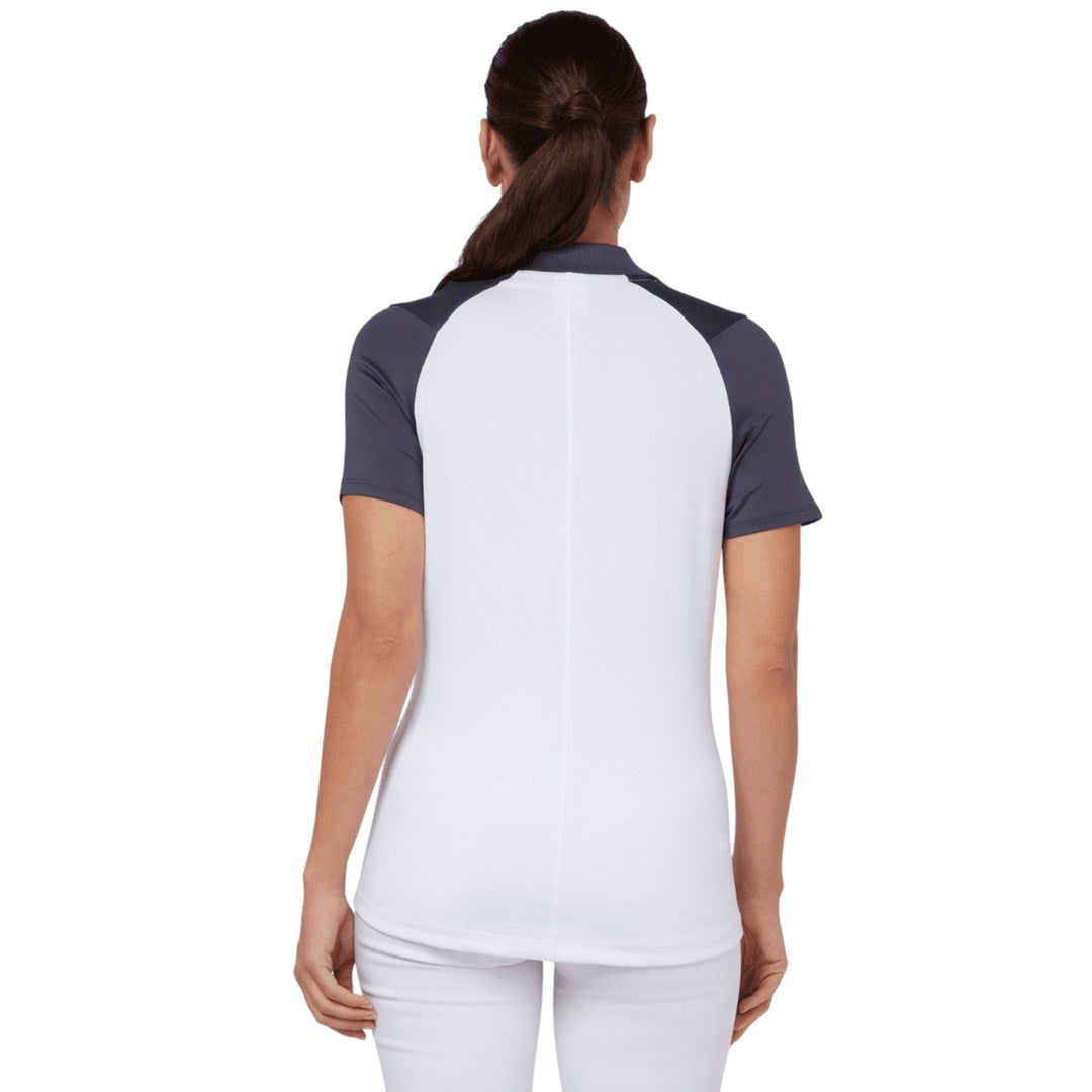 Callaway Ladies Texture Floral Golf Polo CGKSD012