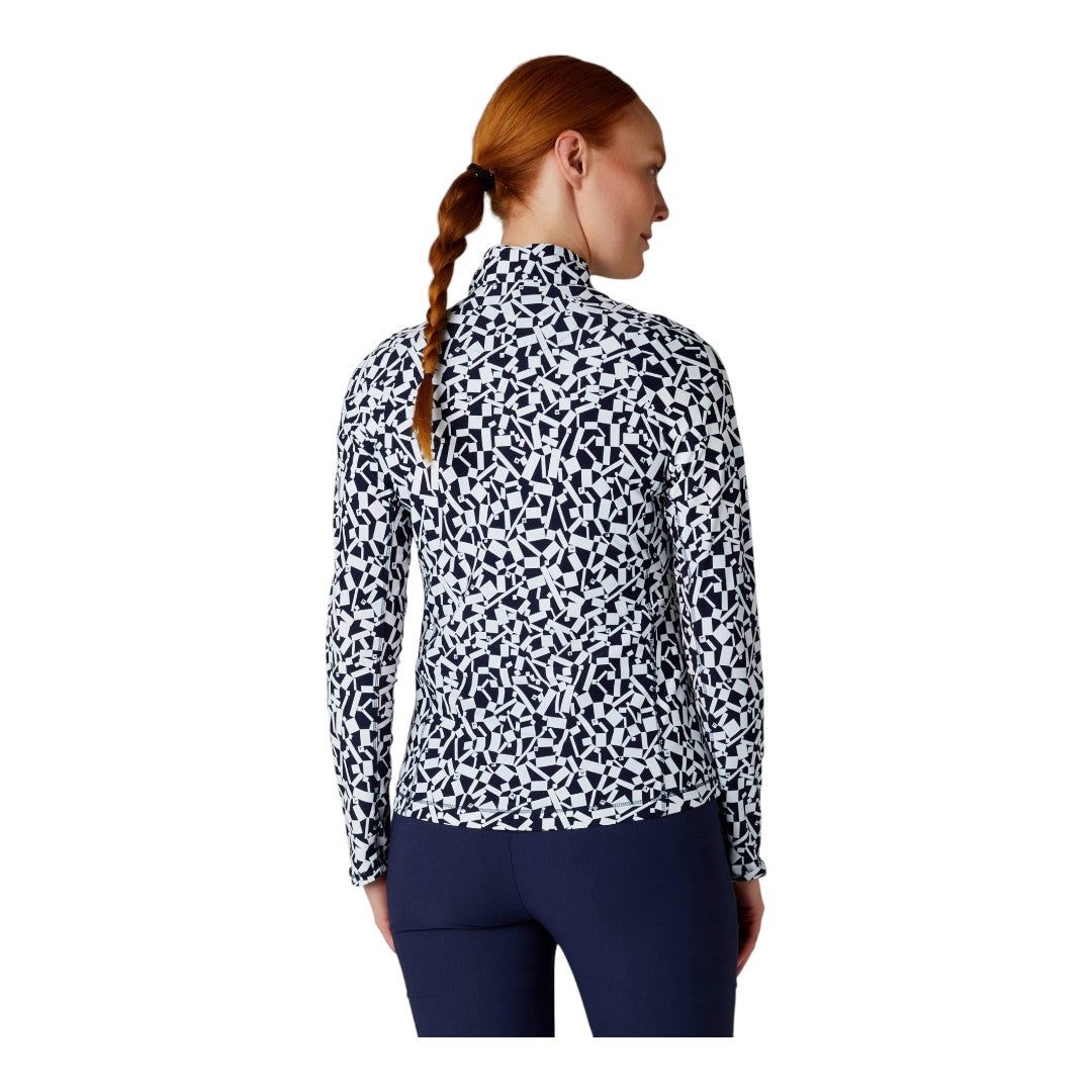 Callaway Ladies Brushed Heather Golf Hoodie CGKFB0Q2 True Navy