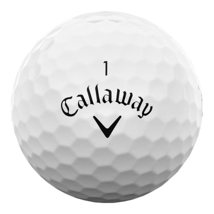 Callaway Limited Edition Supersoft Winter Golf Balls | White