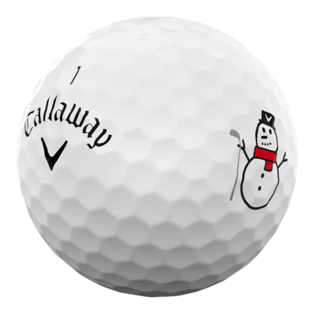 Callaway Limited Edition Supersoft Winter Golf Balls | White