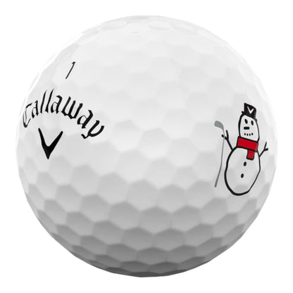 Callaway Limited Edition Supersoft Winter Golf Balls | White