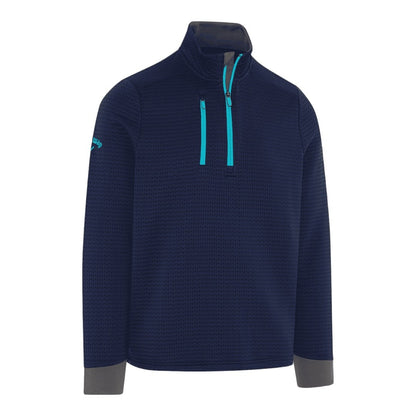 Callaway Midweight Textured 1/4-Zip Golf Fleece CGKFD038