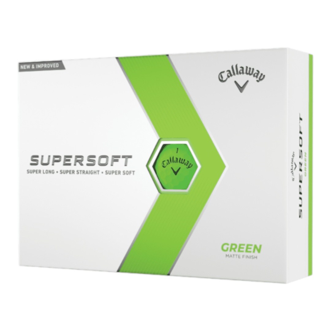 Callaway Supersoft Golf Balls | Green