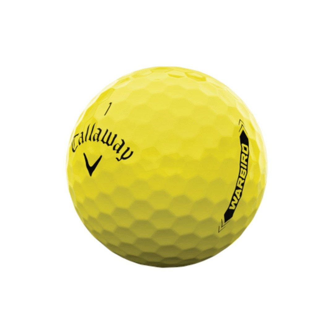Callaway Warbird Golf Balls | Yellow