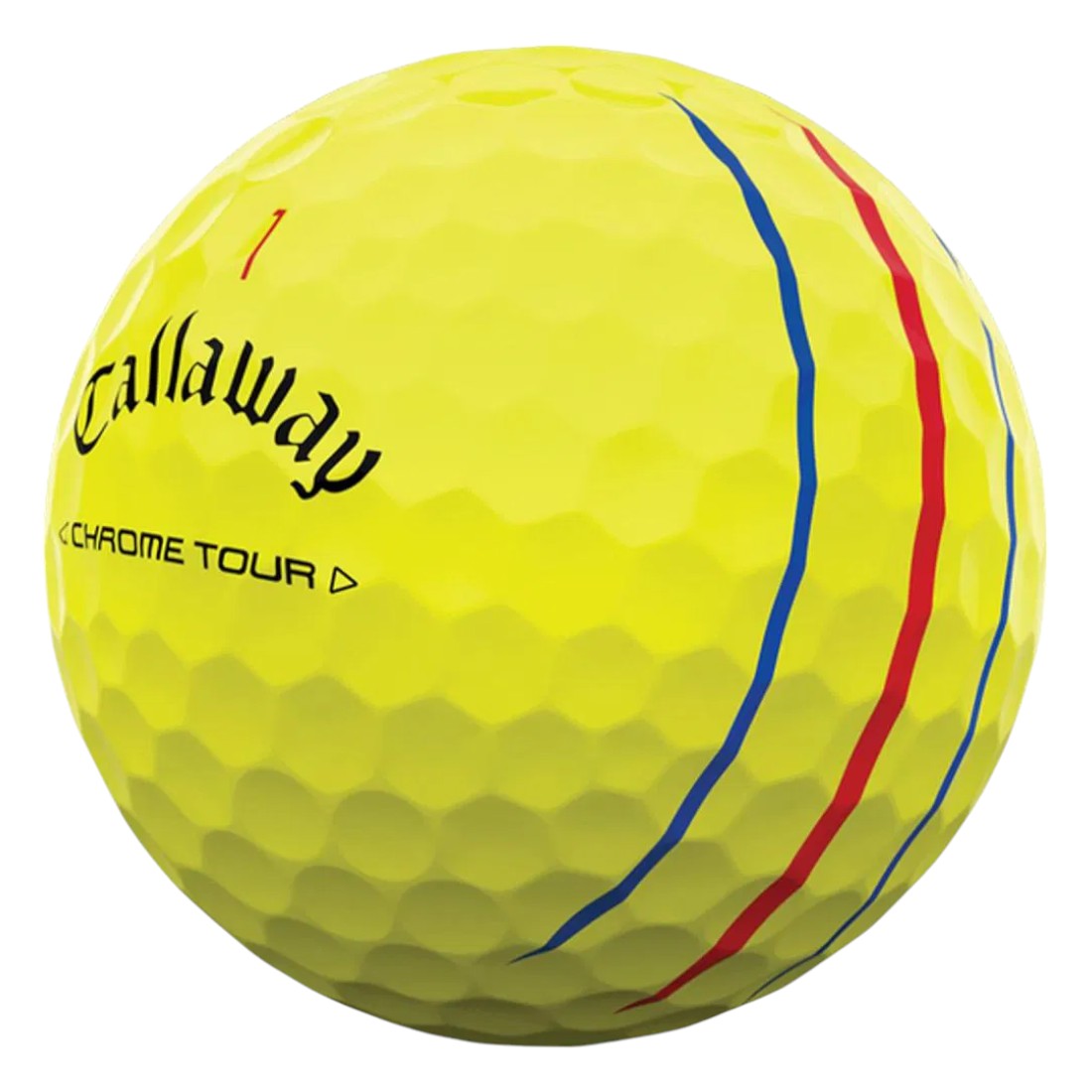 Callaway 2024 Chrome Tour Triple Track Golf Balls | Yellow