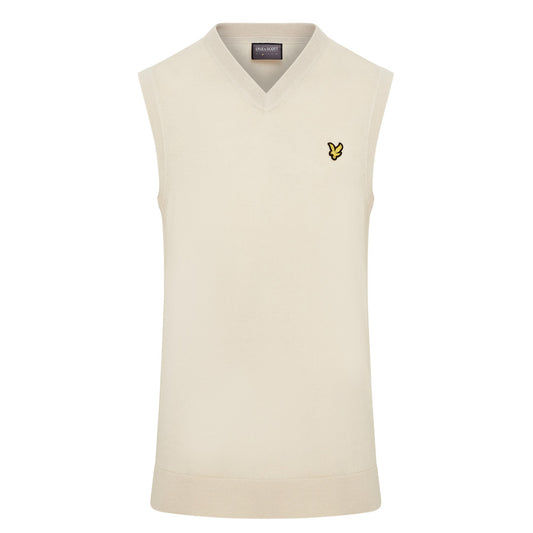 Lyle & Scott Merino Blend Knitted V-Neck Golf Vest KN2260G