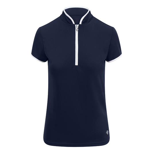 Pure Golf Ladies Bloom Cap Sleeve Golf Polo Shirt PG-99012