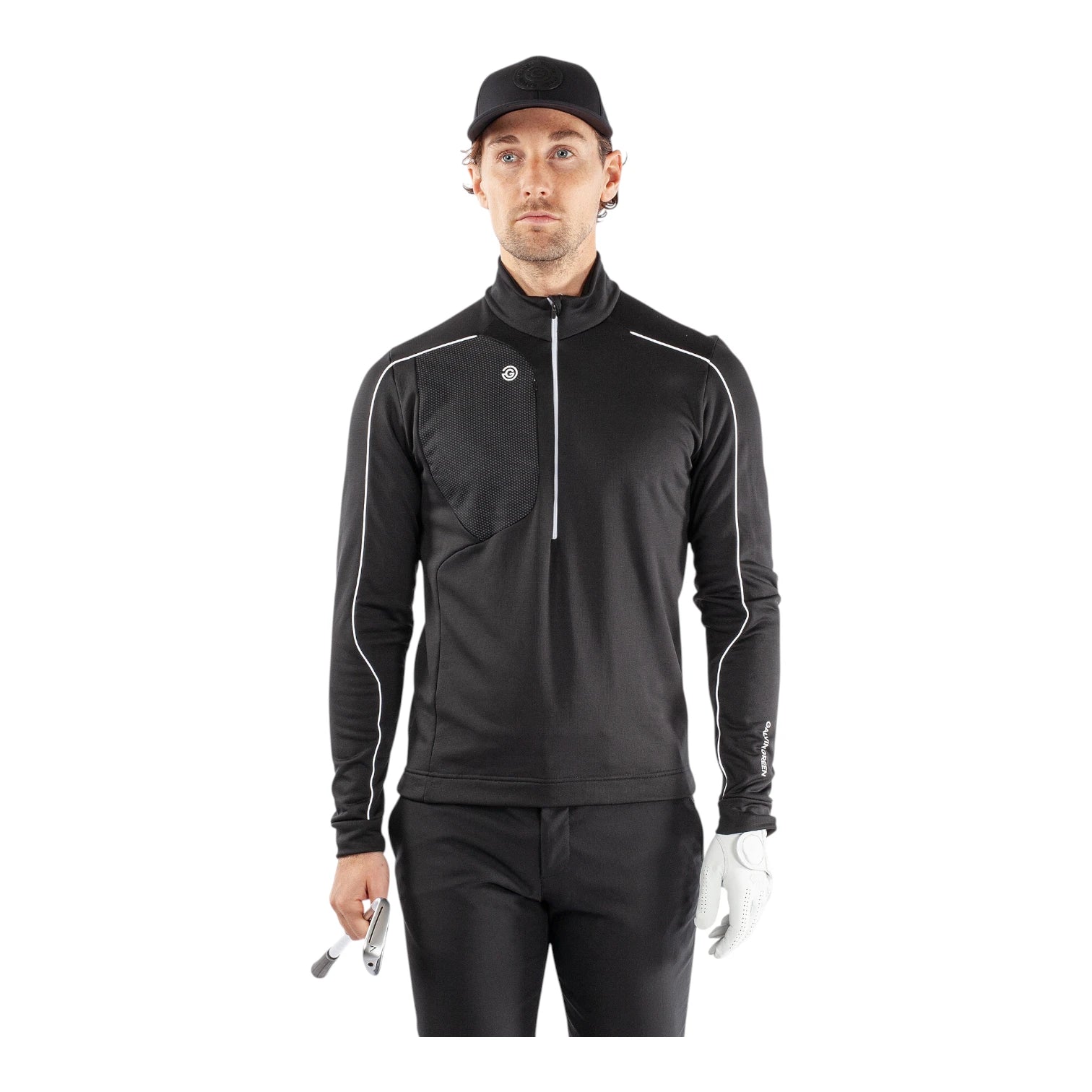 Galvin Green Dave Insula 1/2-Zip Golf Mid Layer Moonlight Blue