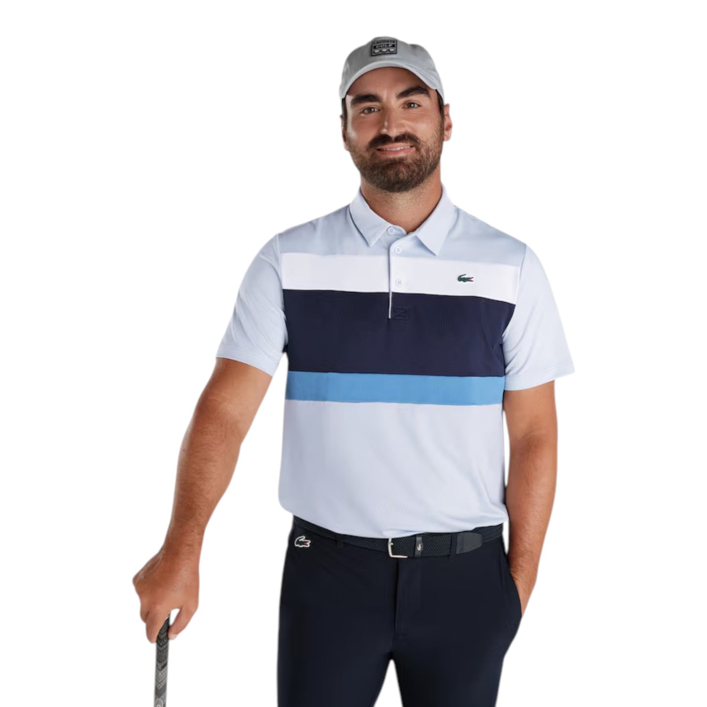 Lacoste Colour Block Golf Polo Shirt DH3182