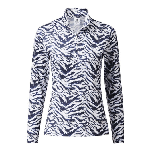 Daily Sports Ladies Animal Print Long Sleeve Golf Polo Shirt 443/134