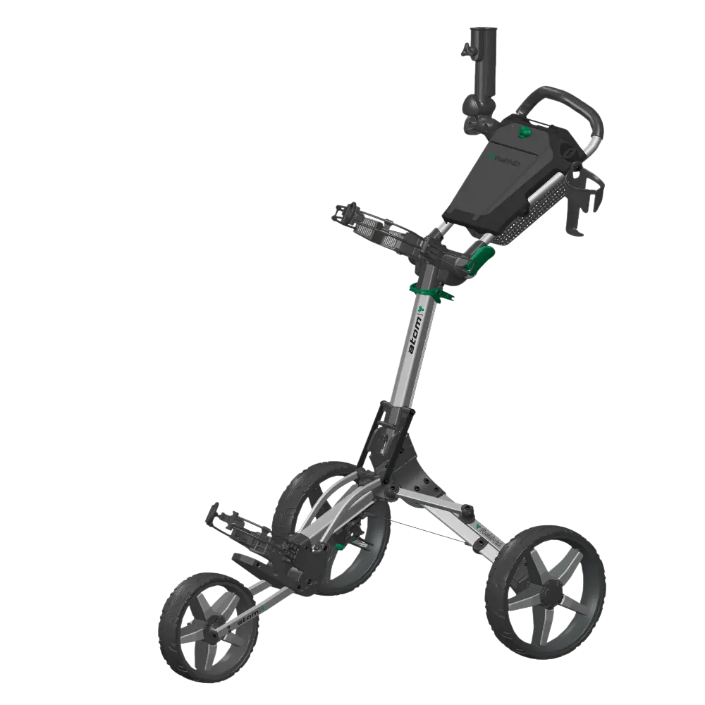 FastFold Atom Push Golf Trolley