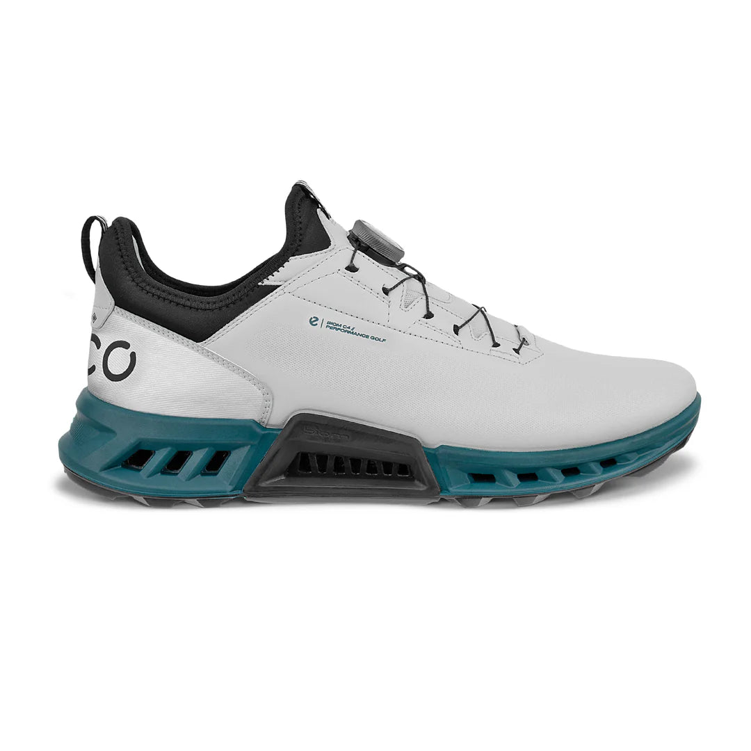 Ecco Biom C4 Boa Golf Shoes 130424 White/Virtual – Clarkes Golf