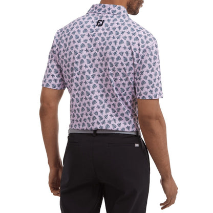 FootJoy Shadow Palm Print Pique Golf Shirt 88373