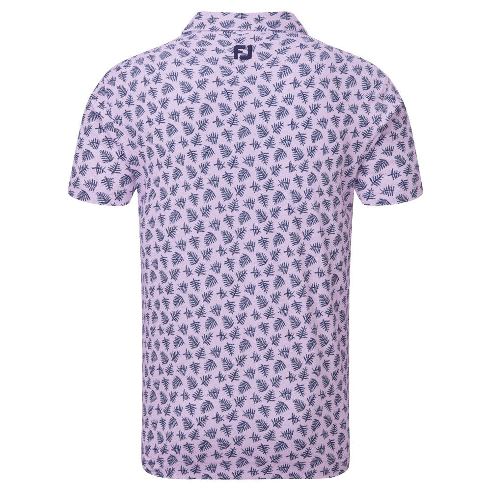 FootJoy Shadow Palm Print Pique Golf Shirt 88373