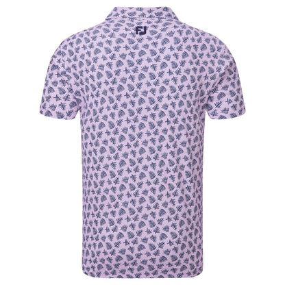 FootJoy Shadow Palm Print Pique Golf Shirt 88373