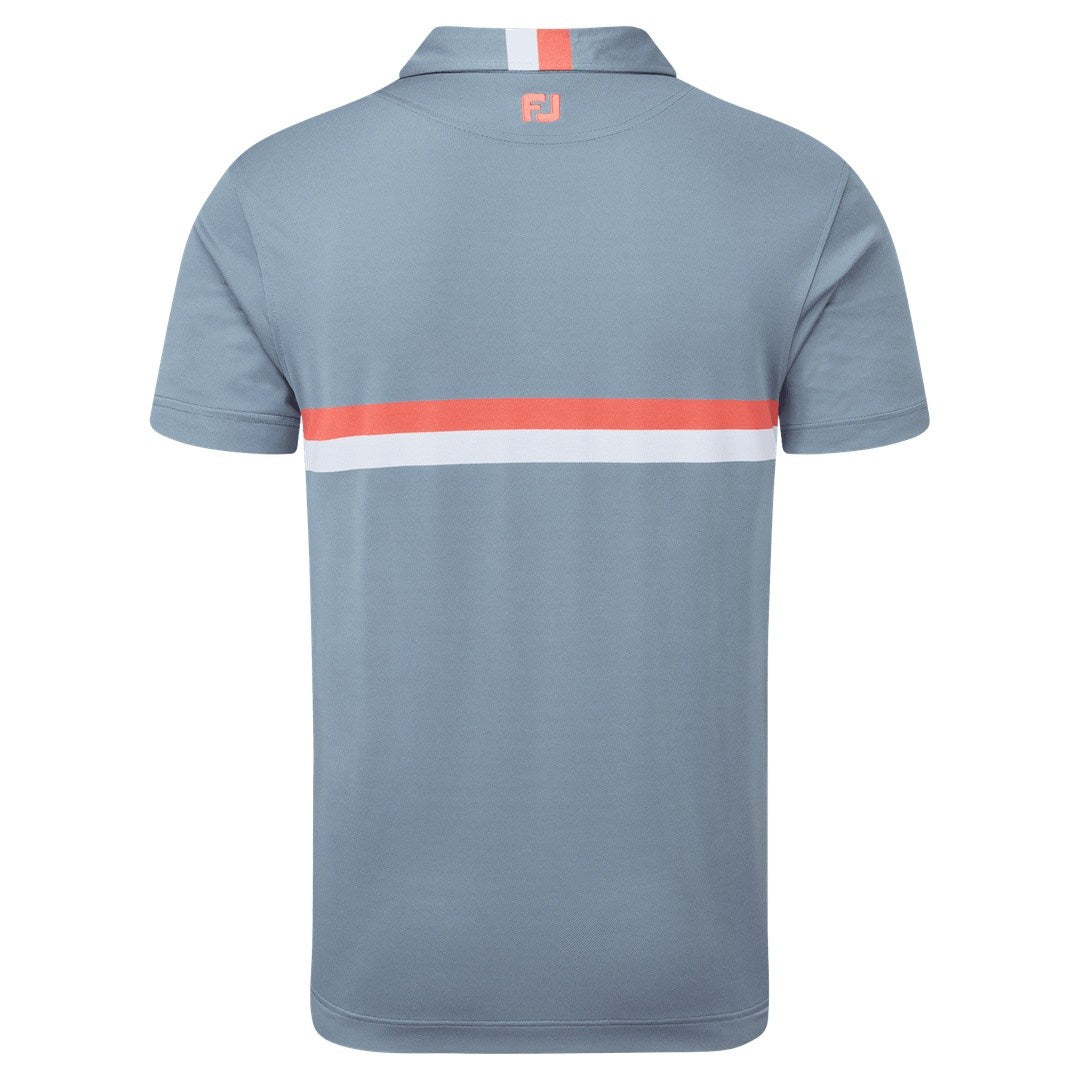 FootJoy Double Chest Band Pique Golf Polo Shirt 88390