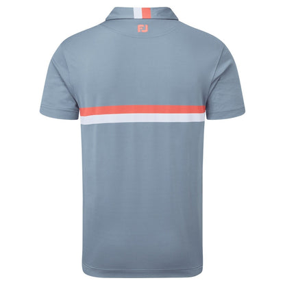 FootJoy Double Chest Band Pique Golf Polo Shirt 88390