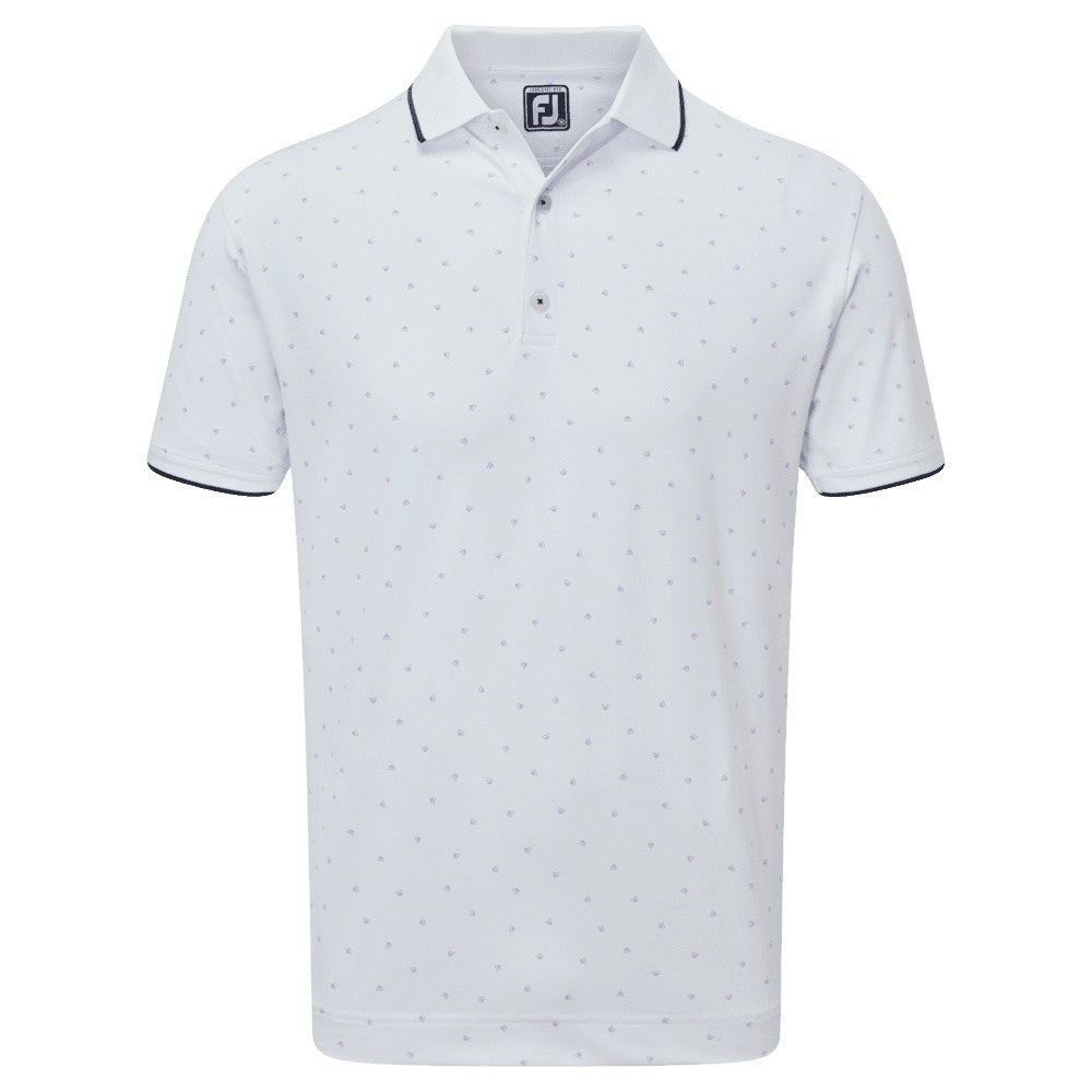 FootJoy Push Play Print Pique Golf Shirt 88393