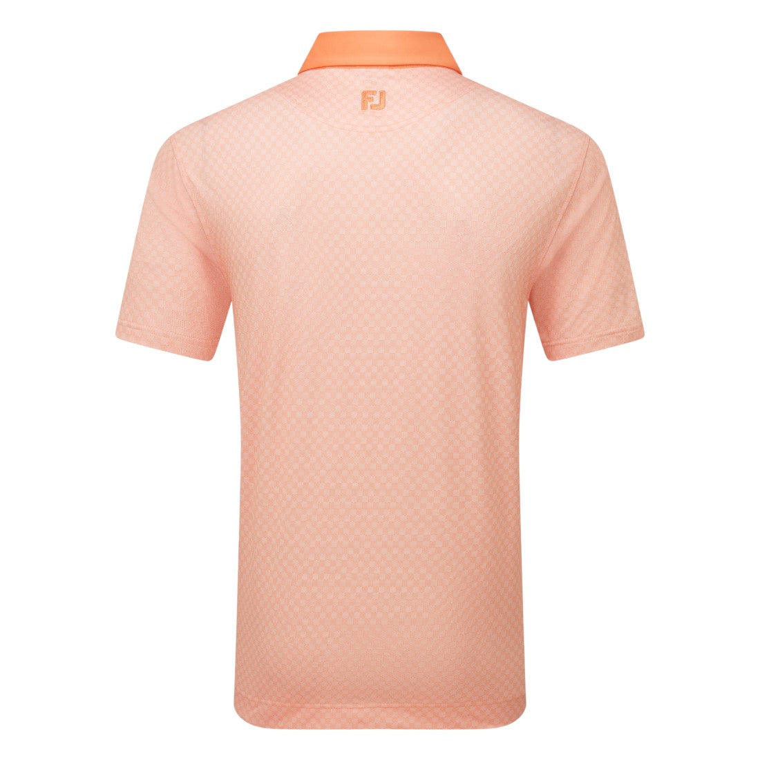 FootJoy Checker Print Lisle Golf Polo Shirt 34014