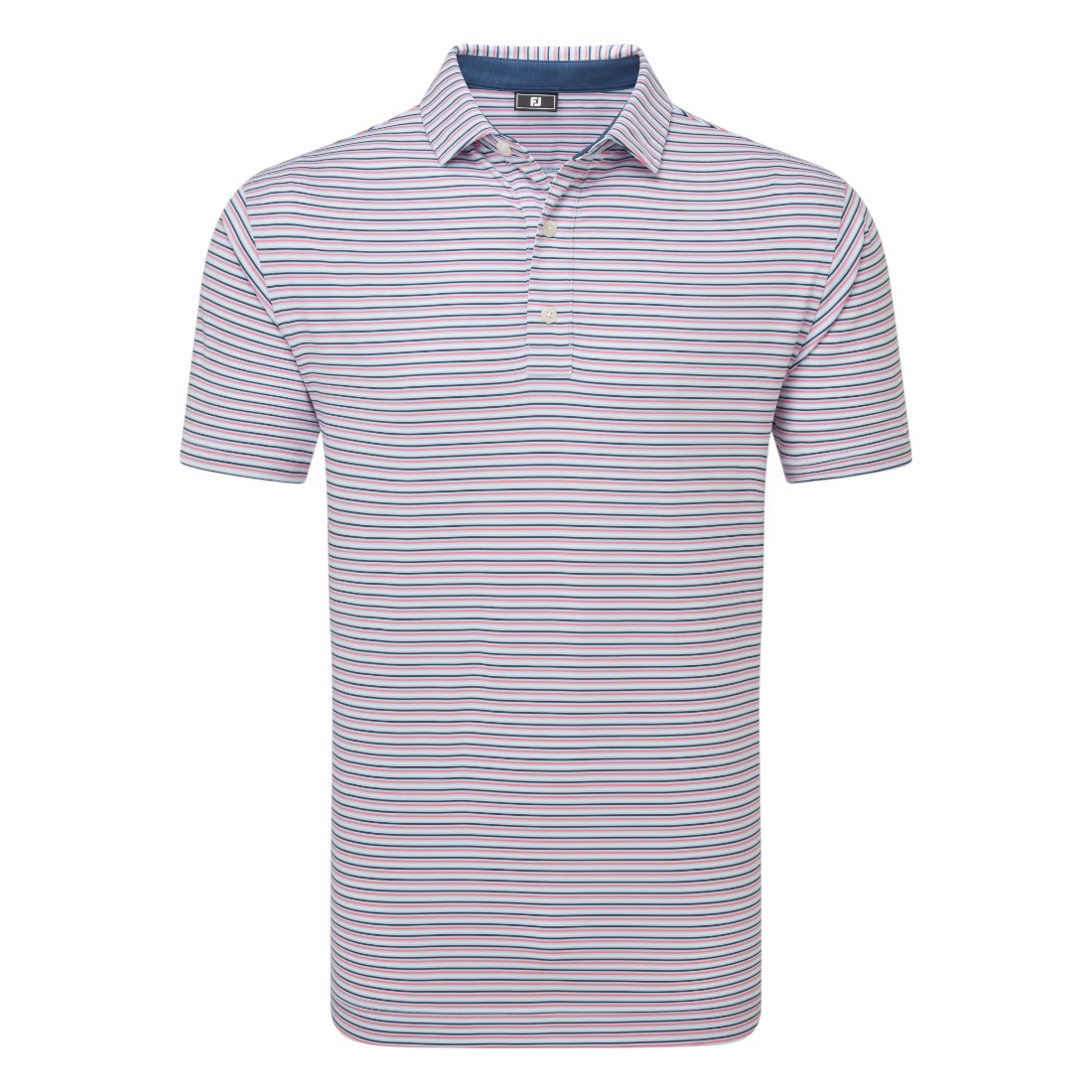FootJoy Balance Stripe Lisle Golf Polo Shirt 34025