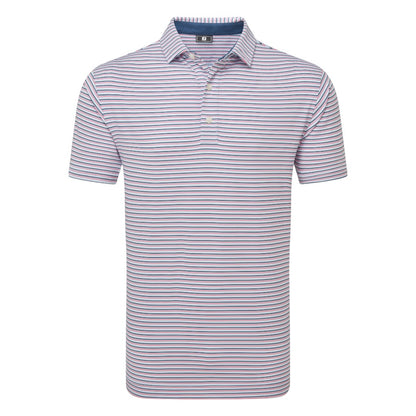 FootJoy Balance Stripe Lisle Golf Polo Shirt 34025