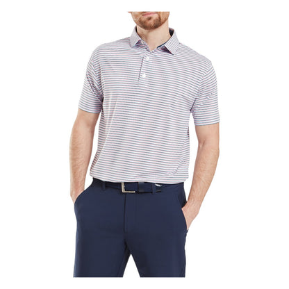 FootJoy Balance Stripe Lisle Golf Polo Shirt 34025