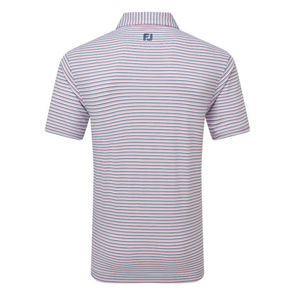 FootJoy Balance Stripe Lisle Golf Polo Shirt 34025