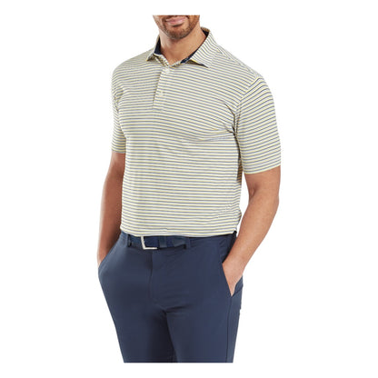 FootJoy Balance Stripe Lisle Golf Polo Shirt 34026