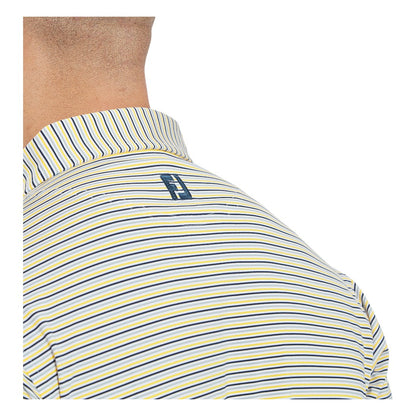 FootJoy Balance Stripe Lisle Golf Polo Shirt 34026