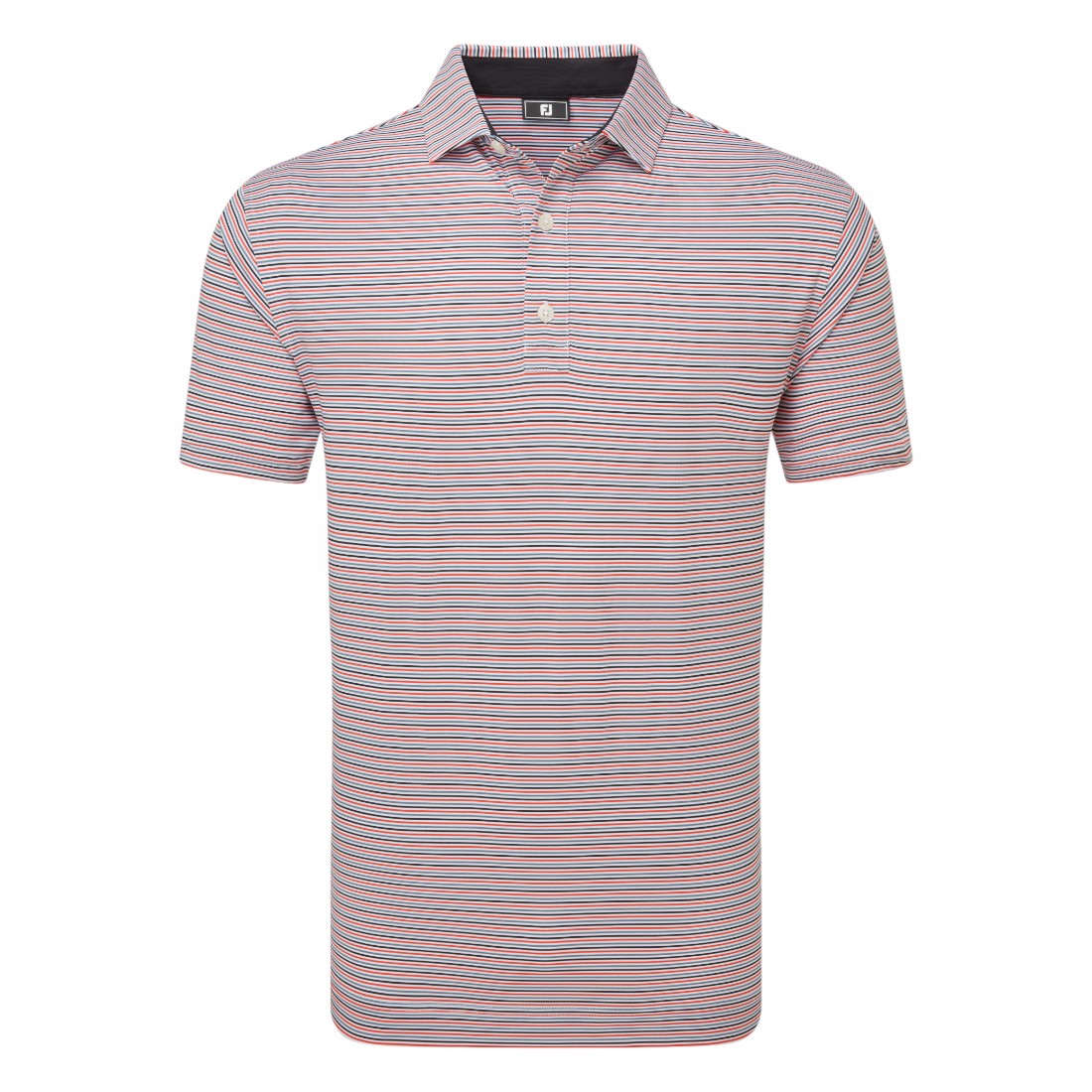 FootJoy Balance Stripe Lisle Golf Polo Shirt 34030