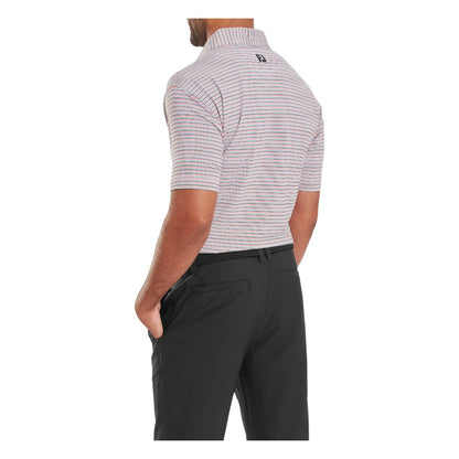 FootJoy Balance Stripe Lisle Golf Polo Shirt 34030