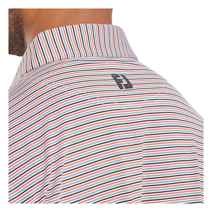 FootJoy Balance Stripe Lisle Golf Polo Shirt 34030