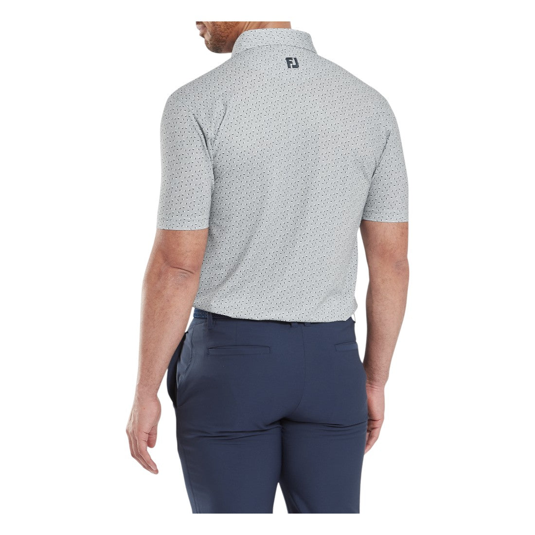 FootJoy Bounce Print Pique Golf Polo Shirt 34039
