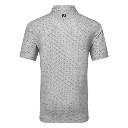 FootJoy Bounce Print Pique Golf Polo Shirt 34039