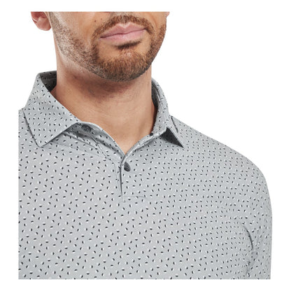 FootJoy Bounce Print Pique Golf Polo Shirt 34039